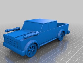 zombie apocalypse survival truck toys games customized 3d print model - Mito3D