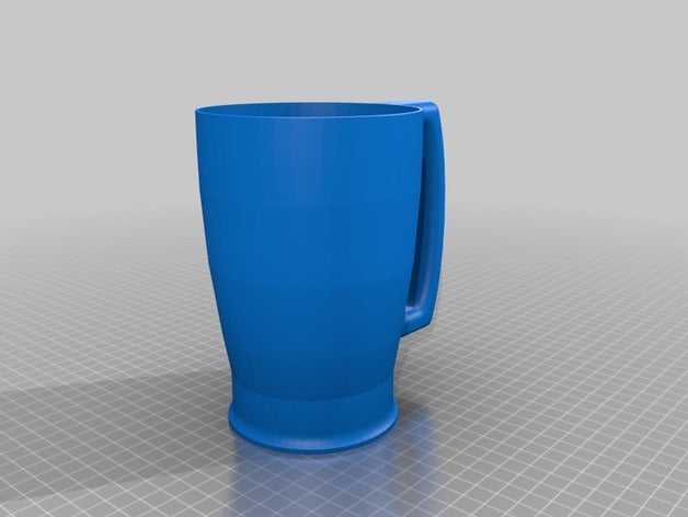 30 oz yeti tasse de poignée ménage 3D print model - Mito3D