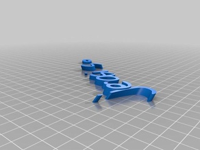 my jeans keys organization customized 3d print model - Mito3D