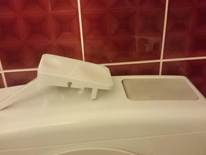 servizi igienici pulsante bagno 3d print model - Mito3D