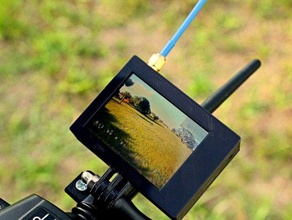 fpv mini display rc vehicles drone f210 monitor walkers 3d print model - Mito3D