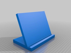 pad holder 3d printing ipad stand 3d print model - Mito3D