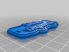 j&uacutenior digita&ccedil&atildeo llaveros personalizado 3d print model - Mito3D