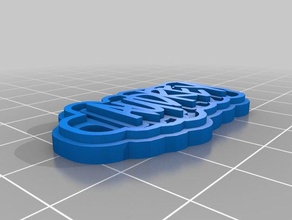 audrey wildig keychains customized 3d print model - Mito3D