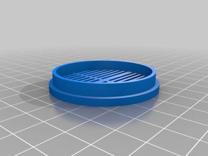 cylindrical desiccant holder other filament-spool 3d print model - Mito3D