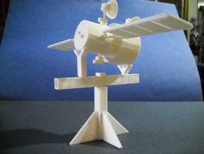 1 uzay istasyonu tangong fizik Astronomi 3d print model - Mito3D