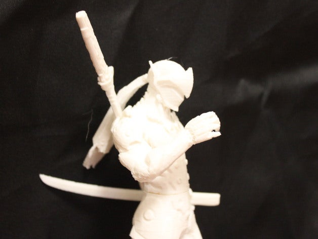 genji modelos a blizzard overwatch worgenice 3D print model - Mito3D