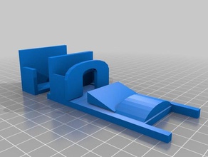 nicoles 2º trenó azul 3d impressão 3d print model - Mito3D