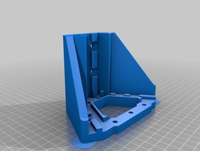rostronger delta yazıcı köşe parantez 3d parçalar rostock'ta 3d print model - Mito3D