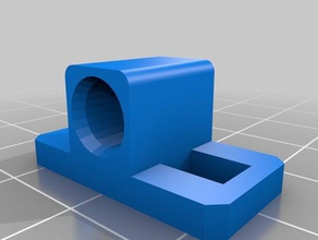 flashforge abrazadera del tubo de una sola pieza 3d la impresora accesorios 3d print model - Mito3D