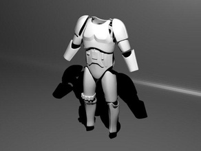 armure de stormtrooper accessoires jeu la réplique star wars 3d print model - Mito3D