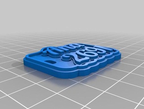 ana keychains customized 3d print model - Mito3D