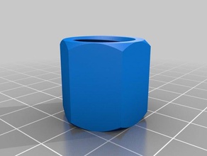 customised nut1 parts customized 3d print model - Mito3D