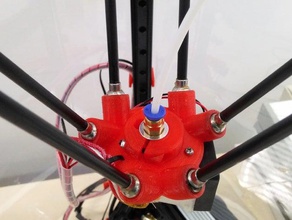 kossel mechanical magnetic ball joint effector carriage 3d printers 3d print model - Mito3D