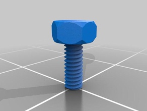 mi personalizar las tuercas de los pernos mcad reemplazo arandelas t-ranuras ingeniería 3d print model - Mito3D