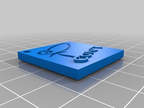 gradeaundera fan art Anahtarlık 3d print model - Mito3D