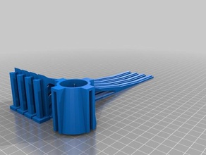 özelleştirilmiş ayarlanabilir kutup stand diğer 3d print model - Mito3D