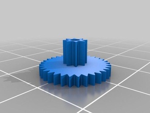 my customized cogwheel 777 parts 3d print model - Mito3D