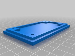 Platte diy angepasst 3d print model - Mito3D