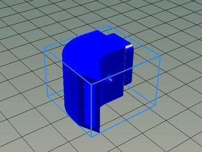 conducto aire extrusor bq optimizado 3d la stampante parti 3d print model - Mito3D