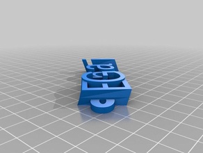 sleutelhanger i portachiavi personalizzato 3d print model - Mito3D