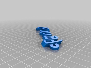 fernando - Organisation angepasst 3d print model - Mito3D