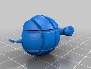 turtle animals 3d print model - Mito3D