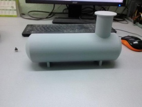gasholder model 3d printing 3d print model - Mito3D