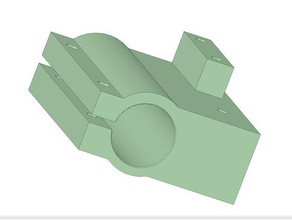 left right cariage corexy x3d printer parts 3d print model - Mito3D