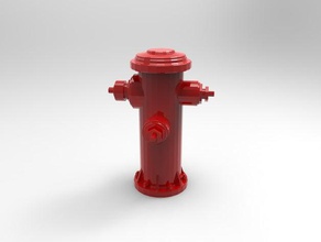 hydrant Gebäude Strukturen 3d print model - Mito3D