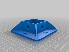 ikea hack support lack table feet replacement parts 3d print model - Mito3D