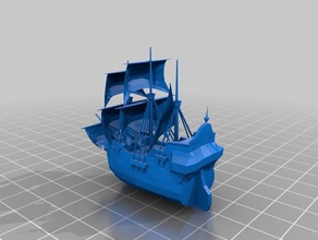 galleon toys games galeon 3d print model - Mito3D