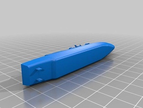 hms daring modelli marina royal 3d print model - Mito3D