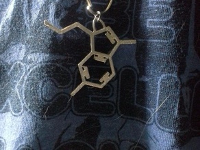 neurotransmitter necklaces jewelry 3d print model - Mito3D