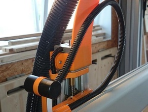 stepcraft z-achsis protector del cable de la máquina herramientas 3d print model - Mito3D