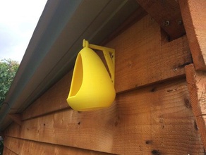 support bird feeder outdoor garden 3d print model - Mito3D