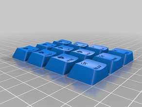 12 teclas cherry varmilo interruptor de probador 3d impresión 3d print model - Mito3D