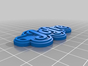 jofre keychains customized 3d print model - Mito3D