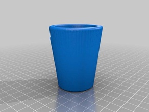 pewdiepie vaso de chupito fanart cocina comedor 3d print model - Mito3D