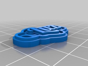 luz keychains customized 3d print model - Mito3D