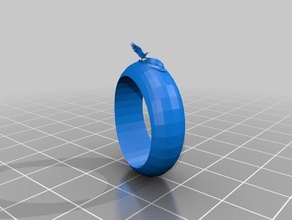 usmc ring prototype rings america armed forces jewelry marines military united states usa veterans 3d print model - Mito3D