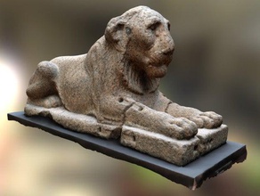 león exploraciones las réplicas Impresora 3d Escaneo egipto la escultura 3d print model - Mito3D