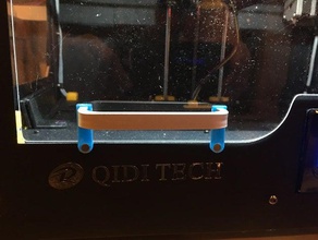 qidi loquet de la porte arrondie 3d l'imprimante pièces tech avatar 3d print model - Mito3D