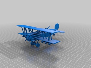 bomber first world war 3d printing 3d print model - Mito3D