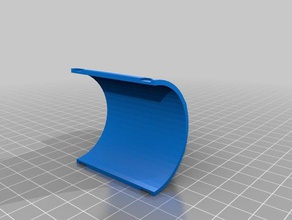 forcella inferiore gopro mount sport all'aperto 3d print model - Mito3D