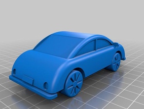 corny 1990s car props 3d print model - Mito3D