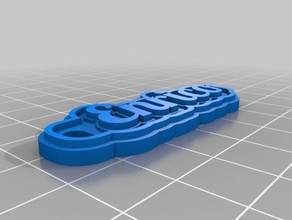enrico Schlüsselanhänger angepasst 3d print model - Mito3D