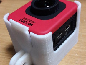 sjcam m10 caso di montaggio fotocamera 3d print model - Mito3D