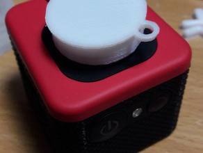 sjcam m10 cubierta de la lente cámara 3d print model - Mito3D