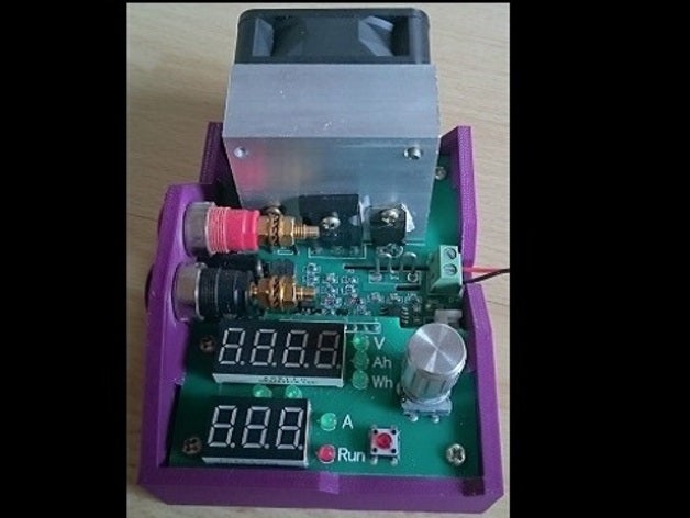 caso eletrônica de carga da bateria capacitor testador encontrado ebay 3D print model - Mito3D
